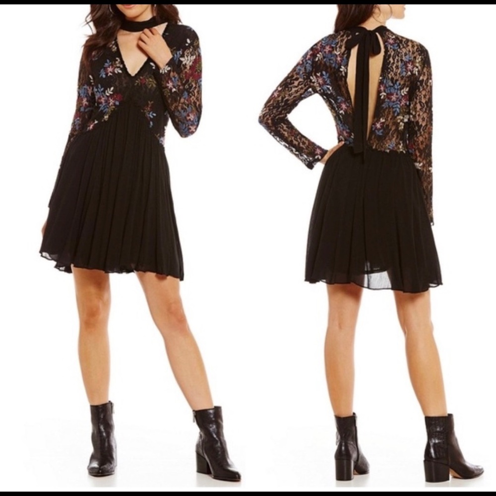Anthropology Chelsea &Violet romantic rebel dress
